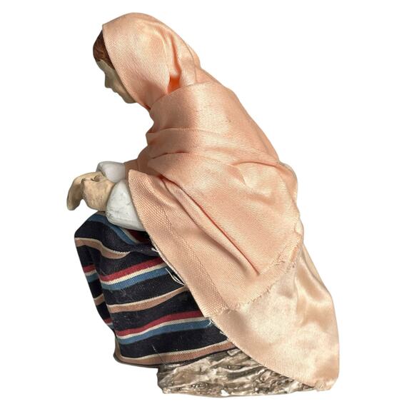 Hestia Nativity Mary Figure Vintage 1993 Companions Collection Handmade - Picture 4 of 16